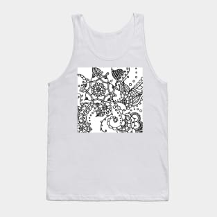 Henna Vines Tank Top